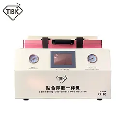 TBK-308A 15 дюймов ЖК-дисплей из тисненой жести автоматический прибор для устранения пузырьков ОСА Вакуумный Ламинатор с автоматической