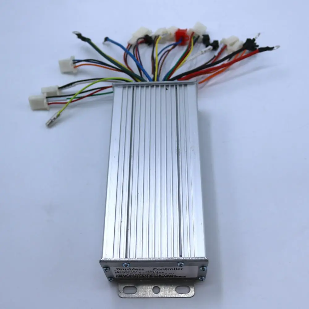 Бесщеточный Регулятор скорости 72V 1500W 45Amax BLDC мотор контроллер 15FET EV|motor leopard|motor control