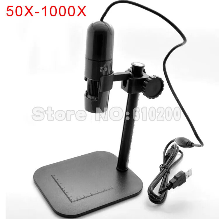 ФОТО Free shipping 50-1000X USB Digital Microscope/Holder/8LED/2MP for Phone repair computer motherboard PCB Precision machinery