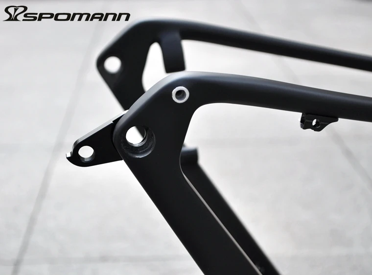 Sale 26 ER * 18 inch UD carbon fat bike frame fork real thru axle 12*190mm snow beach bicycles fatbike frames cone tube forks parts 7 Sale 26 ER * 18 inch UD carbon fat bike frame fork real thru axle 12*190mm snow beach bicycles fatbike frames cone tube forks parts 7