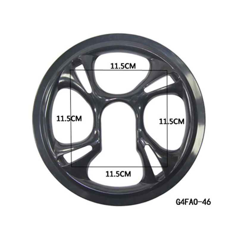 Аксессуары для велосипедных Шатунов, пластиковая цепь, крышка колеса, защита цепи, кольцо, защитная крышка передней звездочки