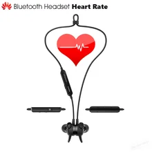 Оригинальные спортивные bluetooth-наушники huawei AM-R1 с функцией сердечного ритма, AptX арматура IPX5, водонепроницаемые беспроводные наушники с микрофоном для Android IOS