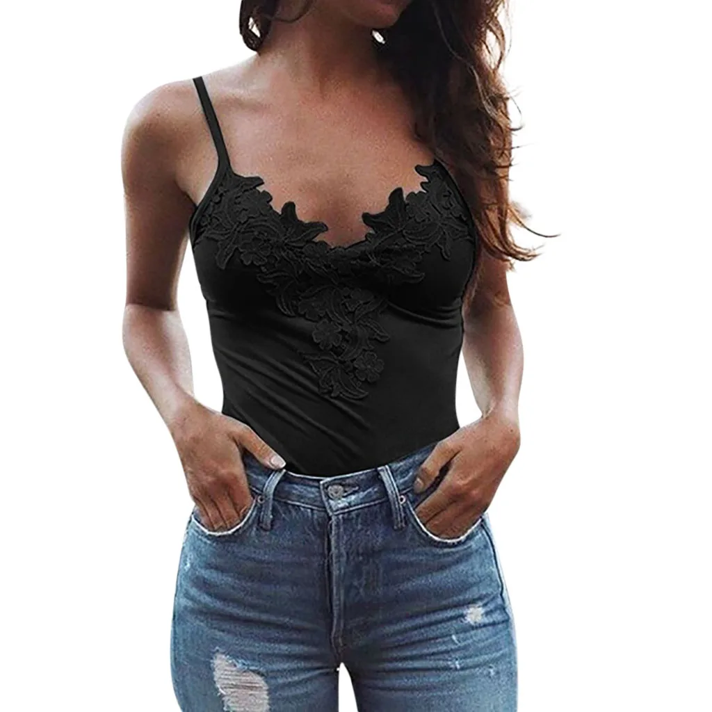 

Women's Camisole Chiffon Top Sexy Sleeveless Lycra Cotton Solid Top Women's Vest Crop camisolas top encaje mujer lencero #YL5