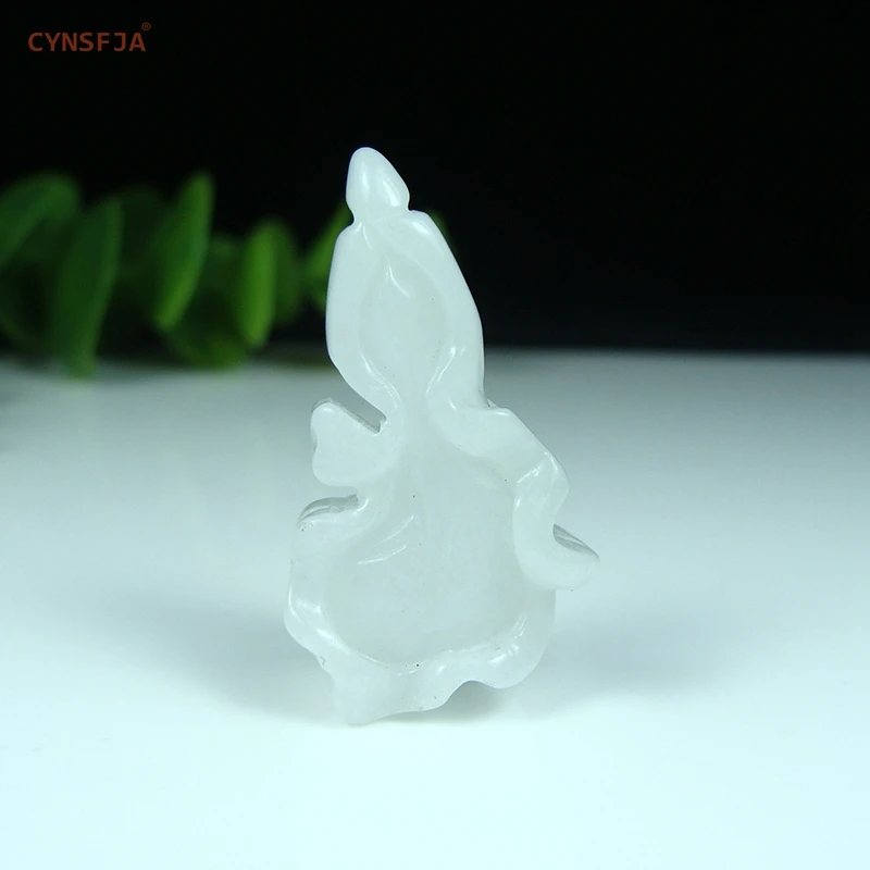 

Certified Natural A Grade Burmese Emerald Jadeite Lucky Business Jade Pendant High Quality Hand-Carved Wonderful Birthday Gifts
