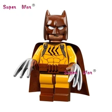 50 шт. супергерой Бэтмен фильм Catman строительные блоки действие блоки, друзья для кукольный домик для девочек игры, игрушки для детей