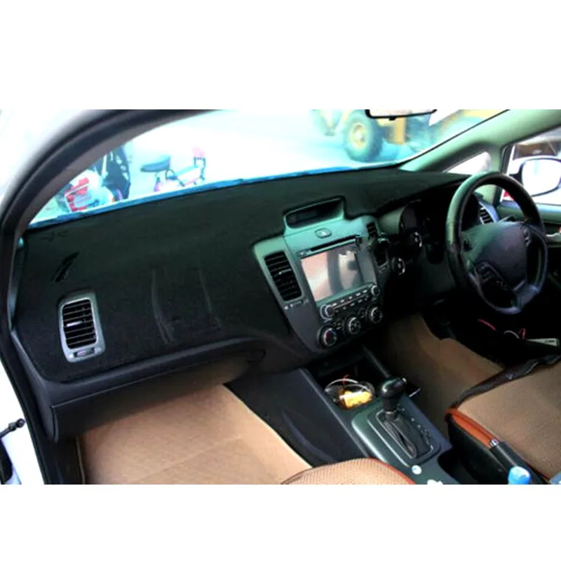 Для кіа Cerato Форте K3 2013 2018 приборной панели автомобиля крышка коврик приборная