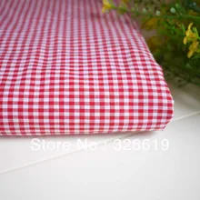 Красная сетчатая ткань, хлопок, тканый поплин, окрашенная в красную белую пряжу, мелкий клетчатый поплин, однотонная окрашенная одежда, ткань для рубашек