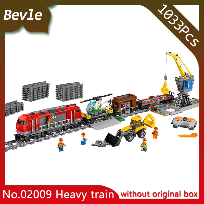 Doinbby Lepin 02009 1033Pcs CITY Series Heavy train Model Building Blocks set Bricks Educational Children For Toys Gift 60050 block-set : image Doinbby Lepin 02009 1033Pcs CITY Series Heavy train Model Building Blocks set Bricks Educational Children For Toys Gift 60050 block-set