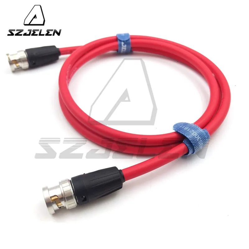 Красный кабель 12G для видеосъемки с BNC на 75 Ом коаксиальный CANARE функцией разъемом