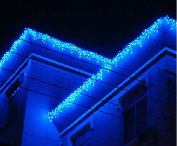 

8x0.65m 192 SMD 8 Colors LED Light String Christmas Wedding Party New year Decorations Curtain Background Light