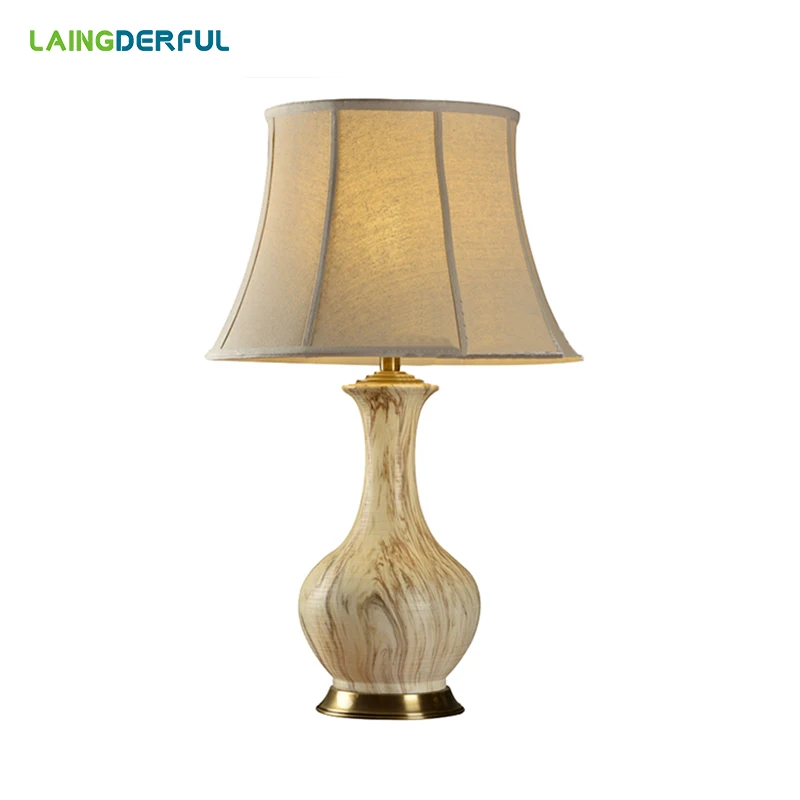 

LAINGDERFUL Floor Lamp Lampshade American Horn Fork Lamp Shade European Contracted Linen Cloth Lampshade Lamp Cover