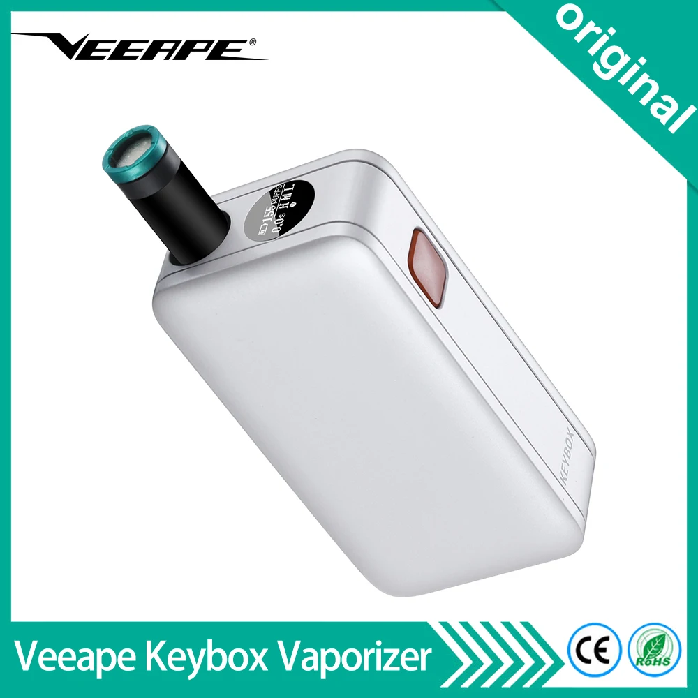 Оригинальный VEEAPE KEYBOX MOD Vape Kit 650 мАч все в одном испаритель для ploomtech ploom tech