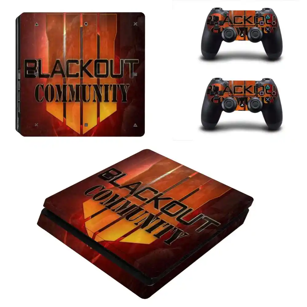 Custom Design Ps4 Fat Slim Pro Skin Sticker Decal Vinyl For Playstation 4 Console And Controller Ps4 Skin Stickers Stickers Aliexpress