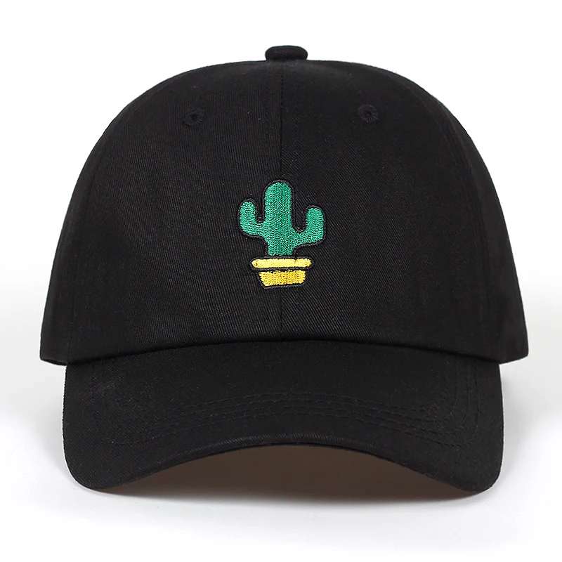 

2019 New High Quality Cotton% Prickly embroidery dad hat For Men Women Hip Hop Snapback Caps Dad cap Baseball Cap Bone Garros