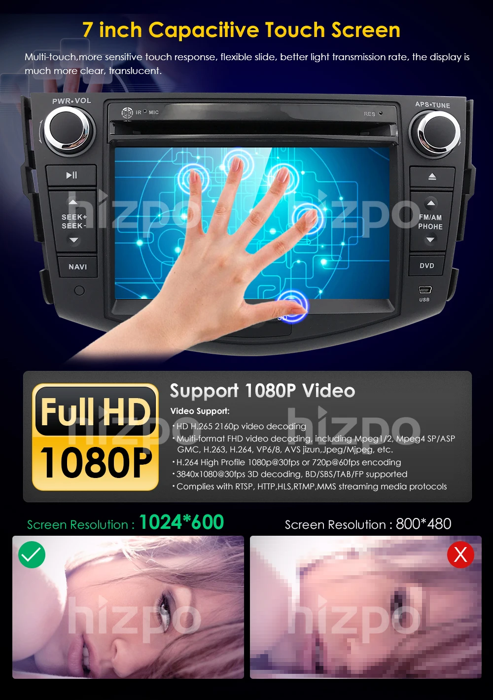 Discount 2 din Android Navigation Audio Radio Car DVD Player GPS For Toyota RAV4 2006 2007 2008 2009 210 2011 2012 Stereo 4GB Wifi OBD2 8