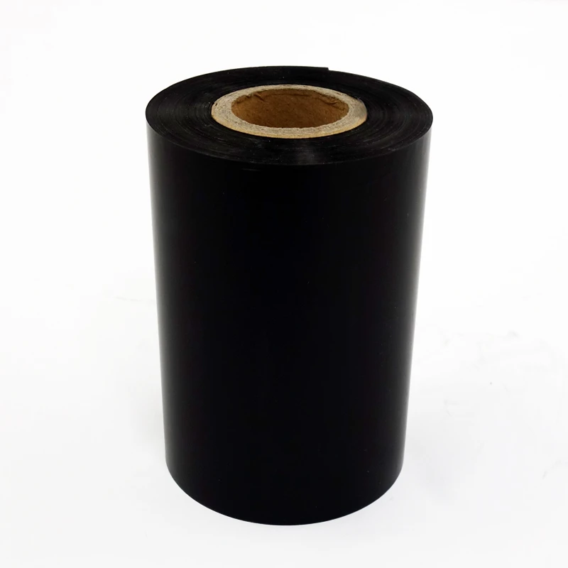 熱転写リボン、幅50 110 mm x 300 m、バーコードラベルプリンター用プレミアムワックスインクフィルム、1ロール、耐傷性|ribbon  transfer|wax ribbonbarcode ribbon - AliExpress