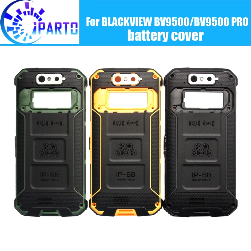 

BLACKVIEW BV9500 Battery Cover Replacement 100% Original New Durable Back Case Mobile Phone Accessory for BLACKVIEW BV9500 PRO