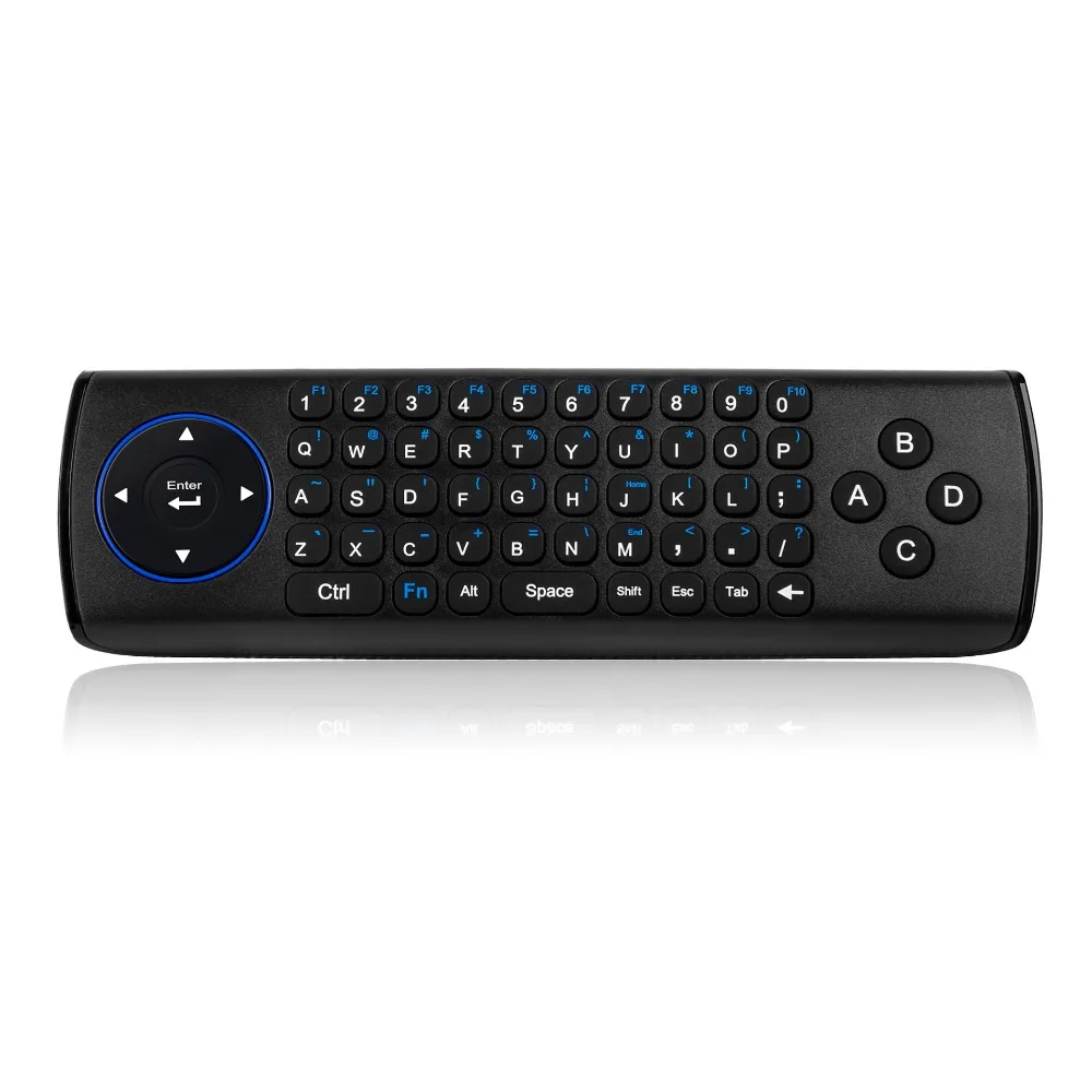 Беспроводная клавиатура Fanshu 2 4G Fly Air Mouse Rechargeble игровой мини пульт дистанционного