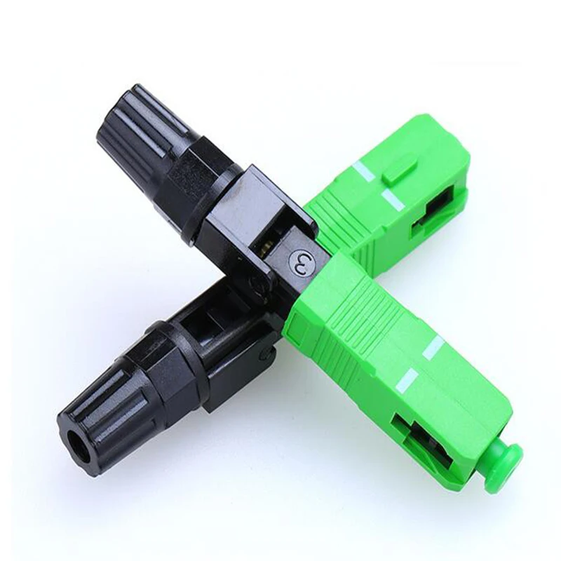 green-3m-fiber-fast-connector-SC-APC