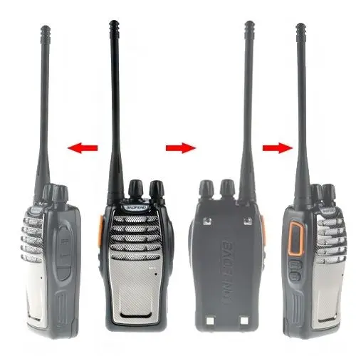 BF A5 5 Вт Портативной Рации UHF Двухстороннее Радио BFA5 Кпк Радиолюбителей walkie