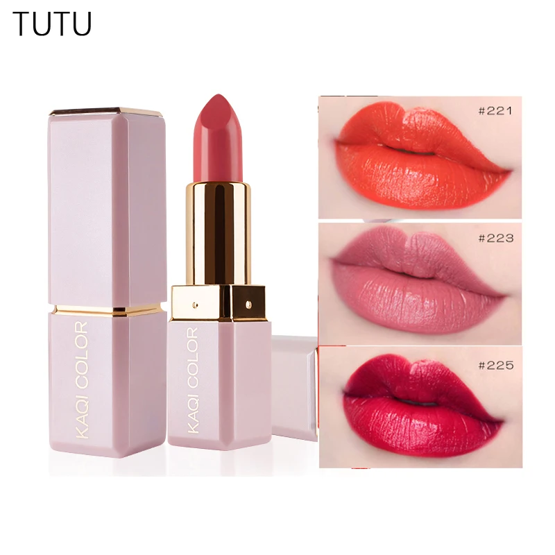 TUTU Matte Lipstick  For Red Lips Korean  Cosmetics Makeup 