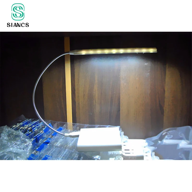 

Desk keyboard lamp Flexible Iron Chain USB Led Light Table Night-light USB Gadget Desk Read Night Light For Xiaomi Power bank 10