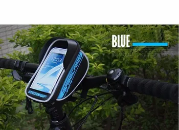 

Road mountain Bicycle Phone Holder Mobile Phone Bag Support for iPhone Xs Max XR 8 plus GPS Bike 5.5 Inch Waterproof Case Bag