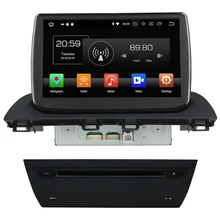 1024*600 4 GB RAM 1 DIN Android 8.0 octa Core 32 GB ROM Bluetooth coche GPS DVD multimedia player para Mazda 3 Axela 2014
