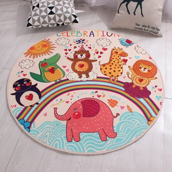 

Bath Room Carpet Set Korean Cartoon Animation Floor Mat jogo de tapetes de banheiro tapis de bain grande taille Kitchen Mat Rugs
