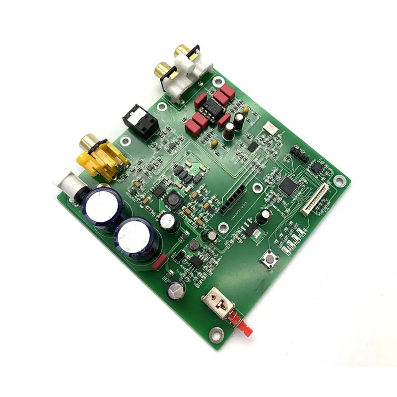 Es9038 Q2M I2S Dsd Decoder Coaxial Fiber Input Dac Decoding Board For Hifi Amplifier Audio