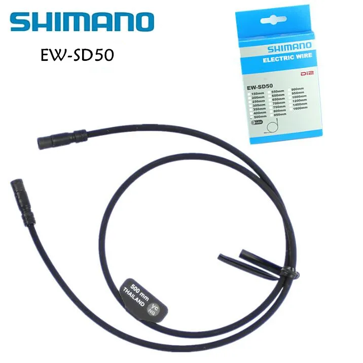 

Shimano EW-SD50 e-tube Di2 9070 6870 6770 R8050 R9050 bike bicycle Electric Gear Cable Wire E-Tube 300MM-1200MM Extension Wire