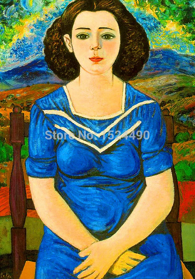 

Younger Female Cousin Portrait Of Vincent Van Gogh 100% Hand Made High Q. Reproduction Oil Painting On Canvas Wall Art Picture