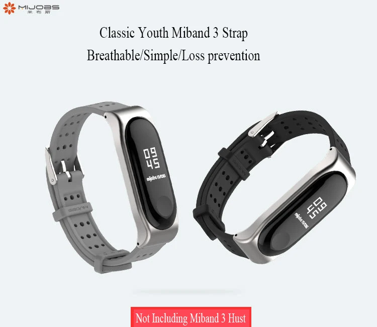 Силиконовый ремешок для часов mi Band 3 сменный Браслет для Xiaomi mi band 3 Смарт-браслеты различных цветов