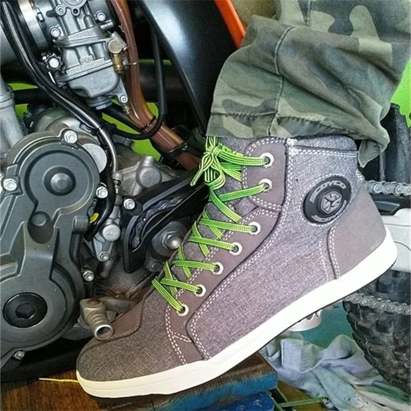 motorbike casual boots