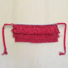 3 слоя бахрома блесток Восточный танец живота костюм пояс хип шарф шарфы для продажи женщин танец живота аксессуары Одежда