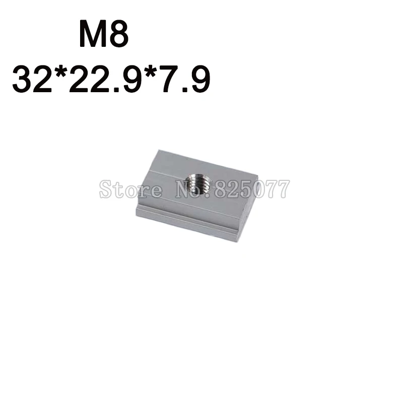 Free Shipping 10pcs/lot M8 T-Slider for T-slot for...