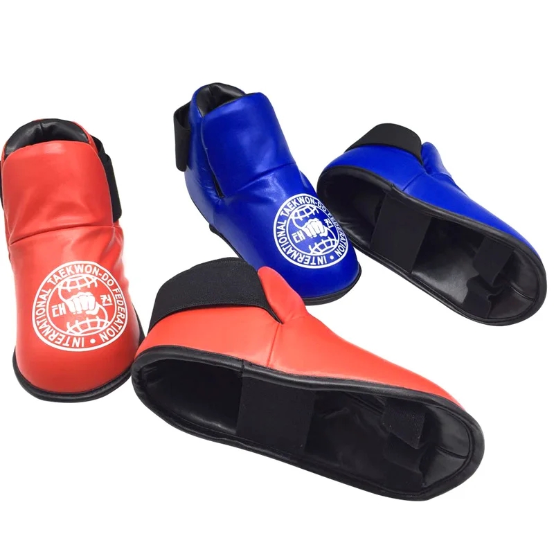 New ITF Taekwondo Foot Ankle Guard Protector Hand Gloves Kickboxing Protector