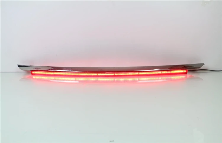 Задний бампер светильник для Kia KX5/Sportage Характеристическая вязкость полимера(QL) Красный Светодиодный отражатель фонарь стоп-сигнала Предупреждение сигнала осветительный противотуманный