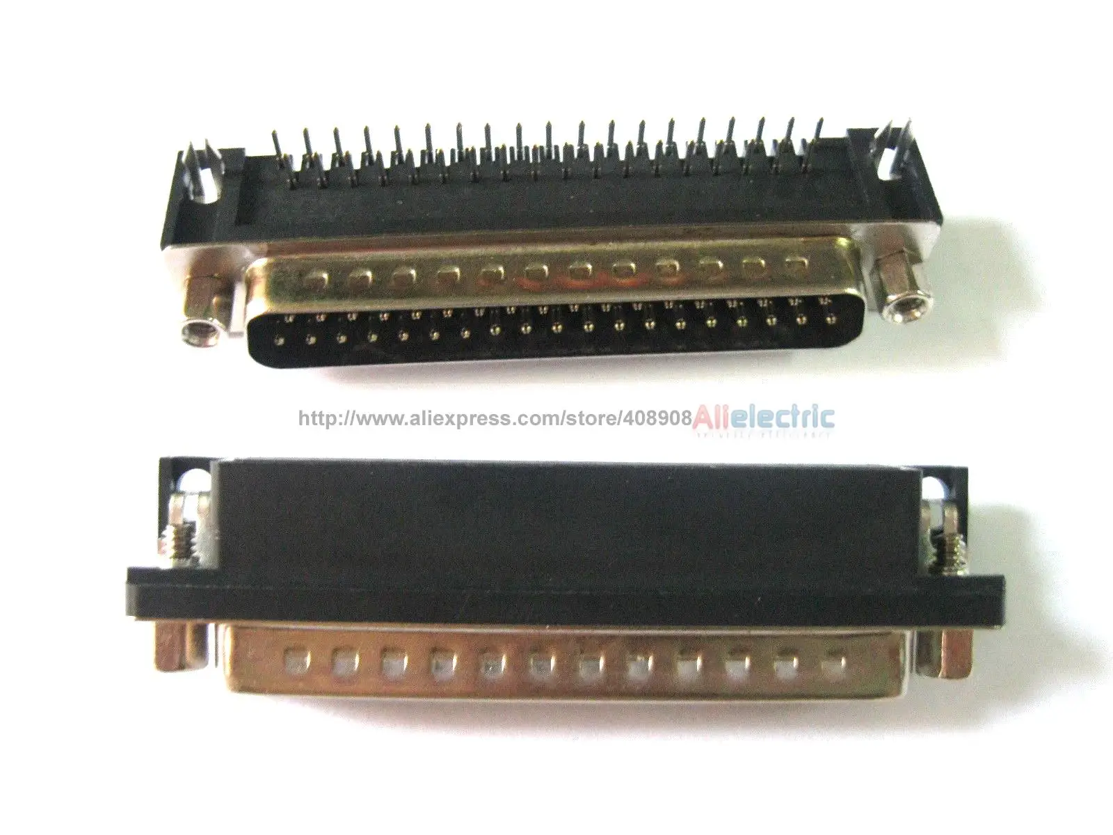 

12 Pcs D Sub 37 Pin Male Connector Right Angle 2 Rows New