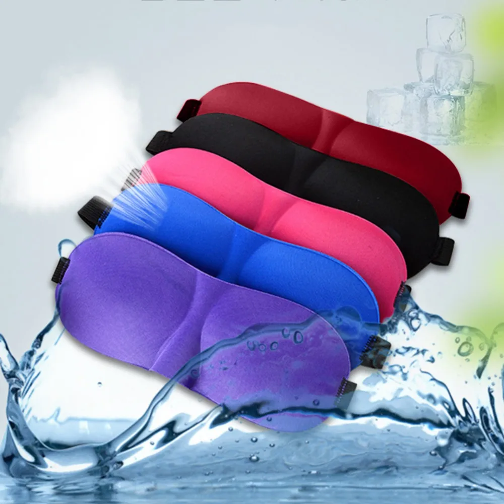 

Soft 3D Sleep Eye Mask Eyeshade Natural Shade Eye Cover Patch Blindfold Portable Traveling Sleeping Mask Eyepatch Eyemask