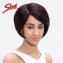 Sleek Straight Human Hair Wigs Short BoBo 100% Brazilian Virgin Hair 8 Inch Piano ColorDYF1B/99J# In Stock