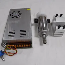 300 Вт двигатель шпинделя воздушного охлаждения Мощность глава+ кронштейн 6000R/мин DC24V 6A ER11 для станка с ЧПУ DIY резьба PCB фрезерный станок с ЧПУ