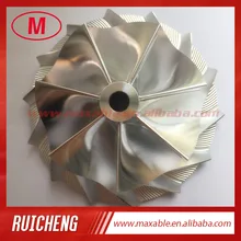 HX40/HE351 4035879 обновление 62,00/85,98 мм 7+ 7 лопастей Турбокомпрессор заготовка/Фрезерование/алюминий 2618 Колесо компрессора