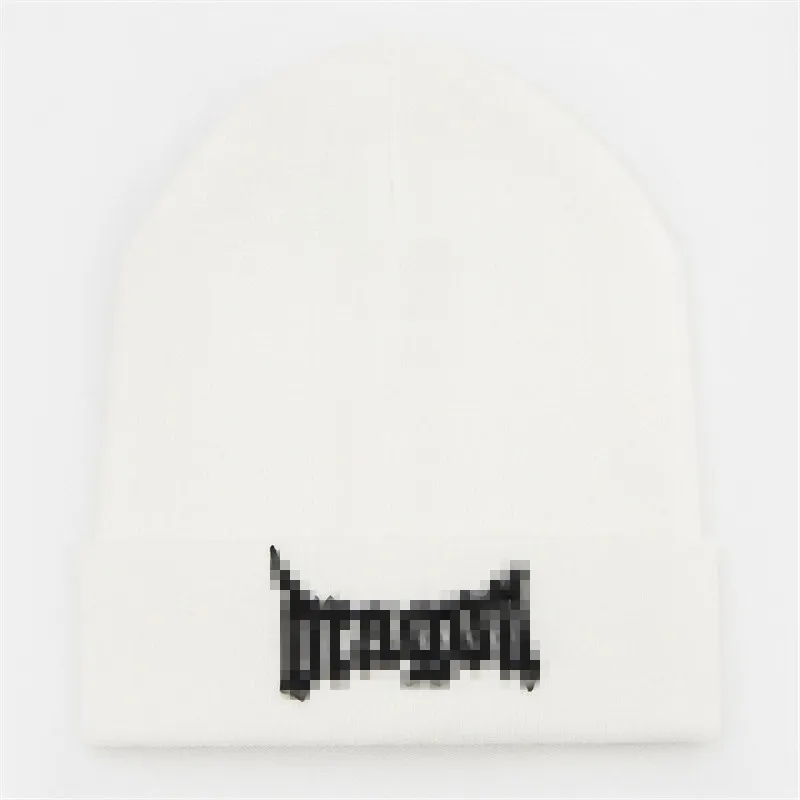 Новый Кепки s бренд письмо вязаная зимняя теплая шапка хлопок Для мужчин Для женщин Модный вязаный Вязаная Шапка Лыжная шапка для мужчин и