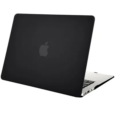 Твердый чехол Mosiso для Macbook Air 11 2013 A1465 A1370 Mac Air Netbbook Coque, аксессуары - Цвет: Black