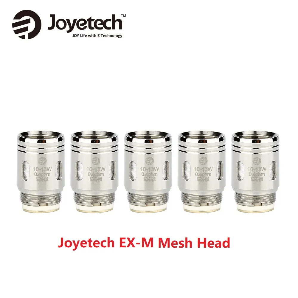 5 шт./упак. оригинальная сетчатая головка Joyetech EX-M для Exceed Grip Kit с 0 4ohm Mesh SS316 налобной