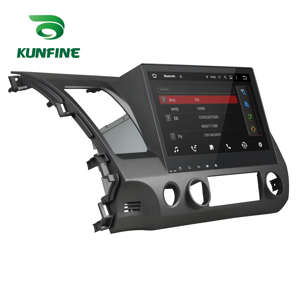 Best Android 9.0 Octa Core 4GB RAM 64GB Rom Car DVD GPS Multimedia Player Car Stereo Deckless for HONDA CIVIC 2006-11 Radio WIFI 4