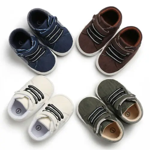 Милые детские кроссовки для маленьких мальчиков и девочек; обувь с мягкой подошвой для малышей 0-18 месяцев