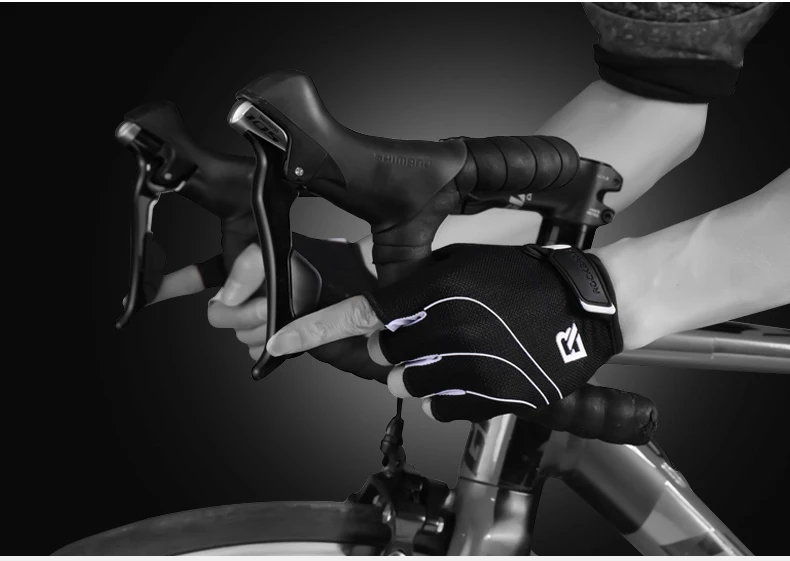 ROCKBROS велосипедные перчатки с полупальцами, противоударные, износостойкие, дышащие, MTB, шоссейные, велосипедные перчатки, мужские, женские, спортивные, велосипедные, Экипировка для мужчин