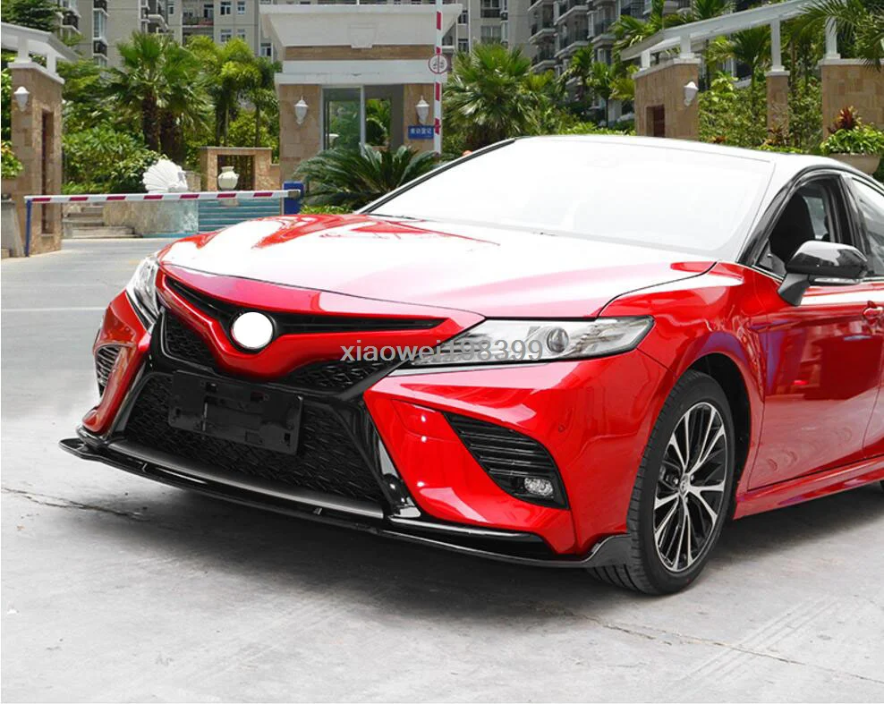 Fit For Toyota Camry Se Xse 2018 Gloss Black Abs Front Per Lip Fit For Toyota Camry Se Xse 2018 Gloss Black Abs Front Per Lip Cover Trim 3pcs In Pers From Automobiles Motorcycles On Aliexpress Alibaba